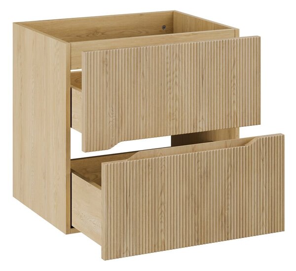 Comad Nordic Cremona dulap 60x45.8x57 cm sub chiuveta pe perete stejar NORDIC CREMONA 82-60-46-2S