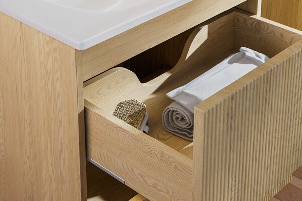 Comad Nordic Cremona dulap 60x45.8x57 cm sub chiuveta pe perete stejar NORDIC CREMONA 82-60-46-2S