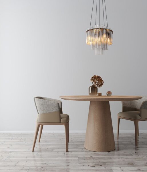 Globo Lighting Gorley lampă suspendată 5x40 W fumuriu 15698H2