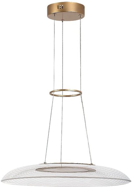 Rabalux Zofrael lampă suspendată 1x24 W auriu 72411