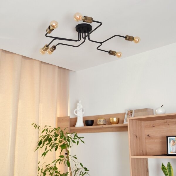 LED Lustră aplicată TUBE 6xE27/15W/230V
