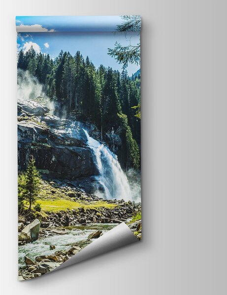 Fototapet Cascadă în pădure, Fototapet designer, Fototapet populare, u18837 - Tapeko.ro