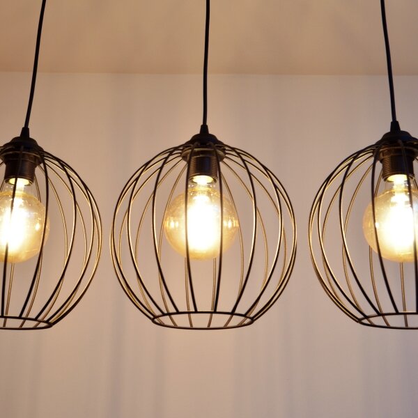 Lustră LED pe cablu MERCURE 3xE27/15W/230V