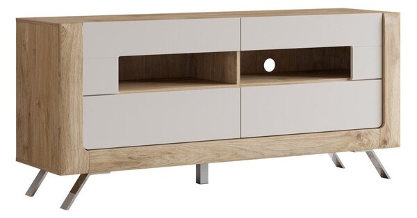 Comodă TV Sovera 105Stejar auriu, Cașmir, 16x7x5cm