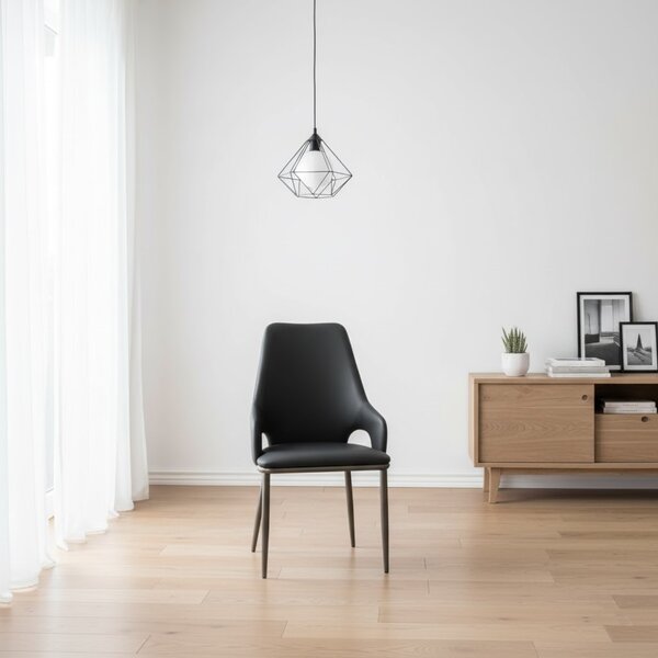 Scaun Piele Ecologică Havana Negru