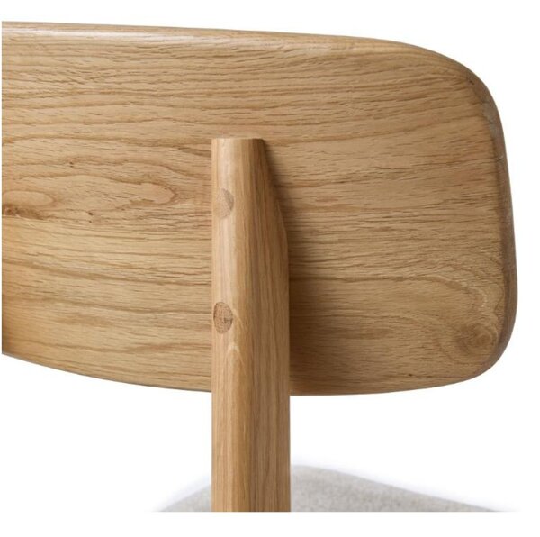 Scaun de dining Livo, stejar natural
