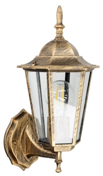 Aplică de exterior 1xE27/60W/230V IP44 aurie