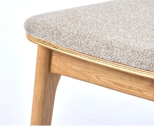 Scaun de dining Livo, stejar natural