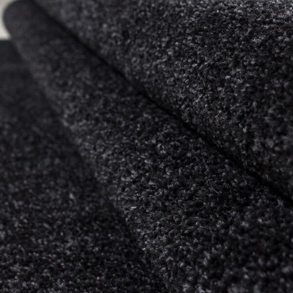 Covor gri închis rotund ø 160 cm Ata – Ayyildiz Carpets