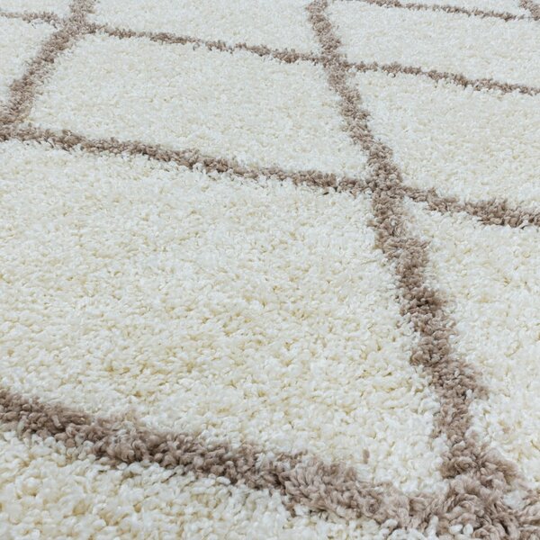 Covor crem rotund ø 120 cm Alvor – Ayyildiz Carpets