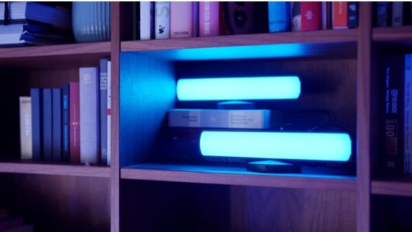 Osram - Set de 2 lămpi de masă LED RGBW dimabile MOOD LIGHT, 4W/230V, Wi-Fi + telecomandă