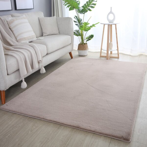 Covor bej lavabil 80x150 cm Pouffy – Ayyildiz Carpets