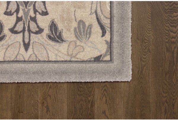 Covor bej din lână 133x190 cm Archie beige – Agnella