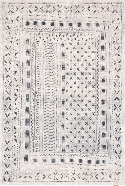 Covor alb din lână 230x340 cm Masi – Agnella
