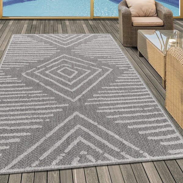 Covor de exterior gri 120x170 cm Aruba – Ayyildiz Carpets