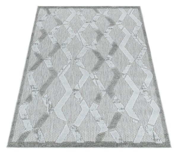 Covor tip traversă de exterior gri deschis 80x250 cm Bahama – Ayyildiz Carpets
