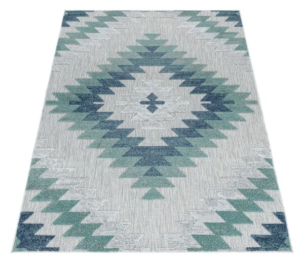 Covor tip traversă de exterior albastru 80x250 cm Bahama – Ayyildiz Carpets