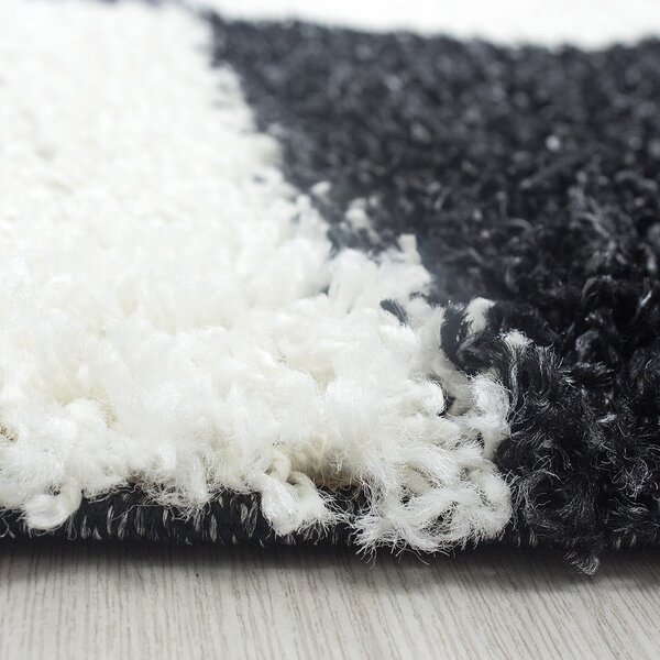 Covor negru-alb 80x150 cm Life – Ayyildiz Carpets