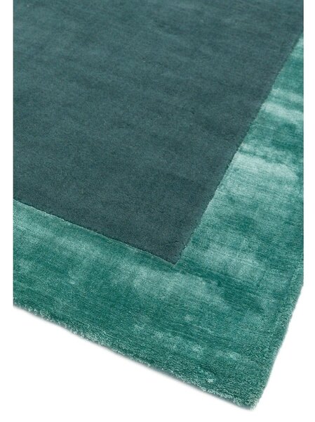 Covor în culoarea petrolului handmade din amestesc de lână 160x230 cm Ascot – Asiatic Carpets