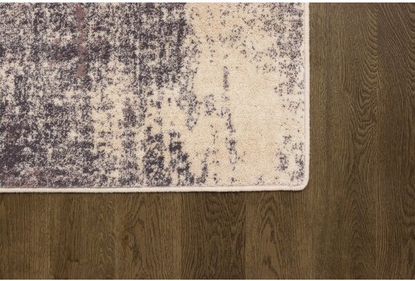 Covor roz/bej din lână 160x240 cm Braque alabaster – Agnella