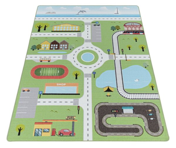 Covor pentru copii verde 80x120 cm Play – Ayyildiz Carpets
