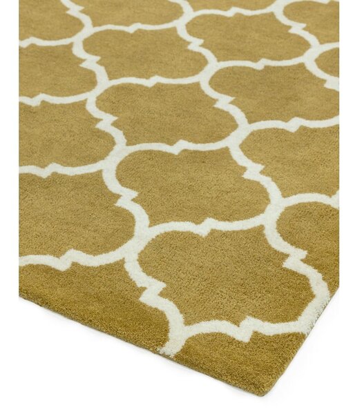 Covor galben ocru handmade din lână 120x170 cm Albany – Asiatic Carpets