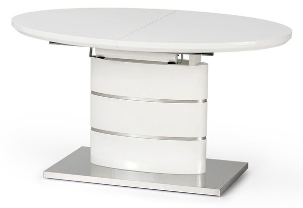 Masă Houston 285Alb lucios, 8x9x14cm, ExtensieExtensie, MDF, MDF