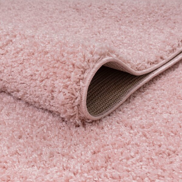 Covor Shaggy Soft, Bruno Banani roz 200/200 cm