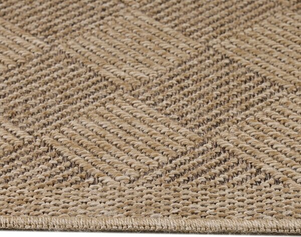 Covor pentru exterior și interior în culoare naturală închisă 120x170 cm Dhaka – Ayyildiz Carpets