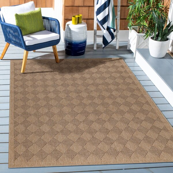Covor pentru exterior și interior în culoare naturală închisă 120x170 cm Dhaka – Ayyildiz Carpets