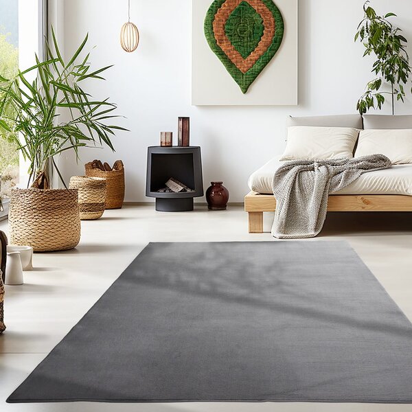 Covor tip traversă gri lavabil 80x250 cm Sky – Ayyildiz Carpets
