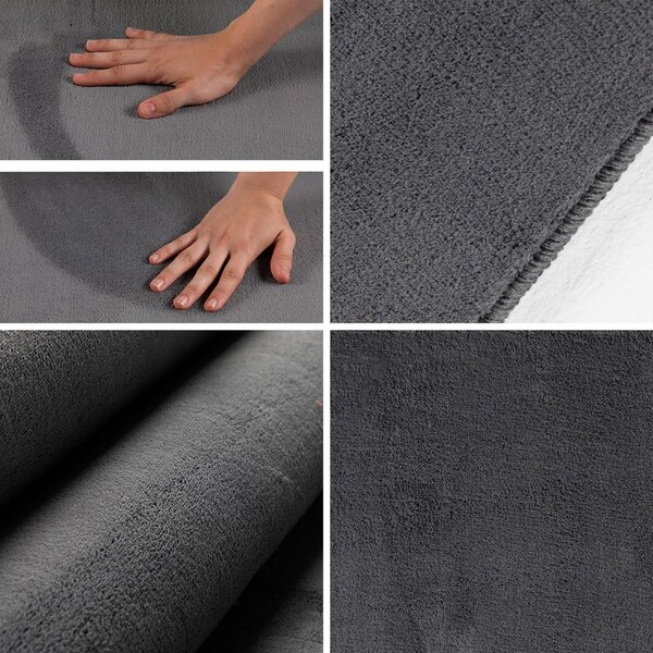 Covor tip traversă gri lavabil 80x250 cm Sky – Ayyildiz Carpets