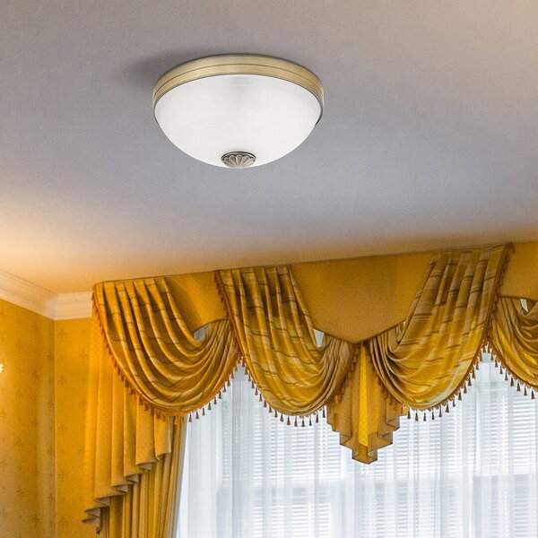 Rabalux Orchidea plafon 2x60 W alamă 8558