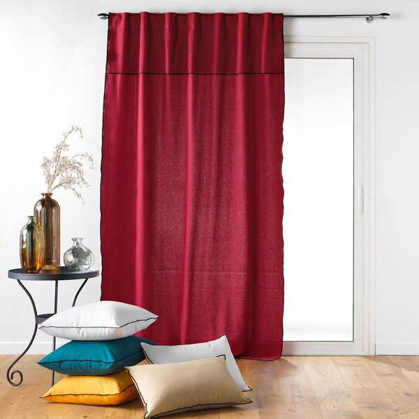 Draperie burgundy 140x240 cm Mistraline – douceur d'intérieur
