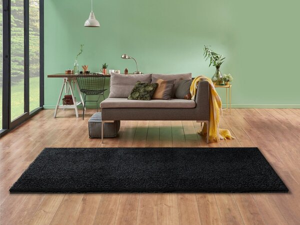 Traversa Ilvi neagra 80/300 cm