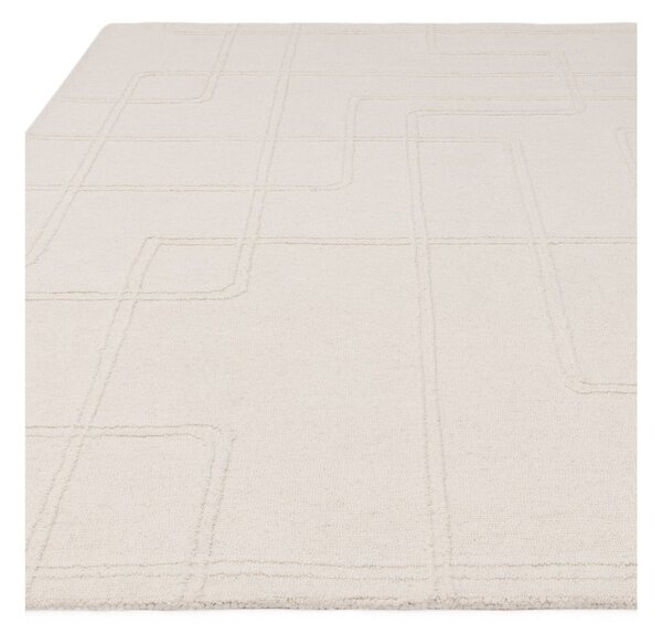 Covor crem handmade din lână 120x170 cm Ada – Asiatic Carpets