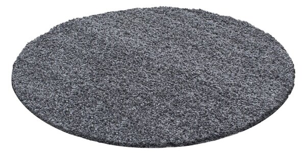 Covor gri închis rotund ø 120 cm Life – Ayyildiz Carpets