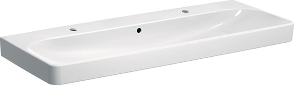 Geberit Smyle Square lavoar 120x48 cm dreptunghiular clasică-mobilier-încastrat alb luciu 500.253.01.8