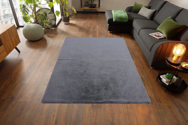 Covor de blana Mombert Andas gri 200/300 cm