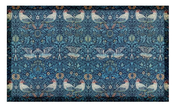 Covoraș de intrare 40x70 cm William Morris Bird – Artsy Doormats