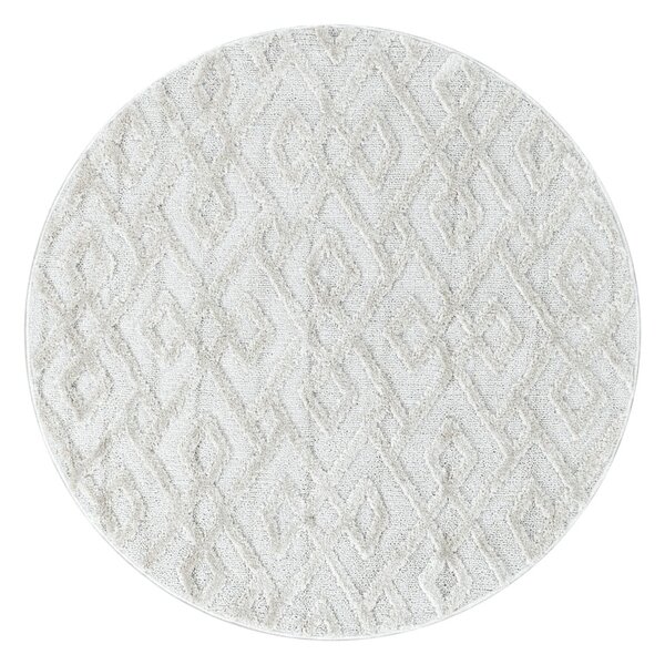 Covor crem rotund ø 80 cm Pisa – Ayyildiz Carpets