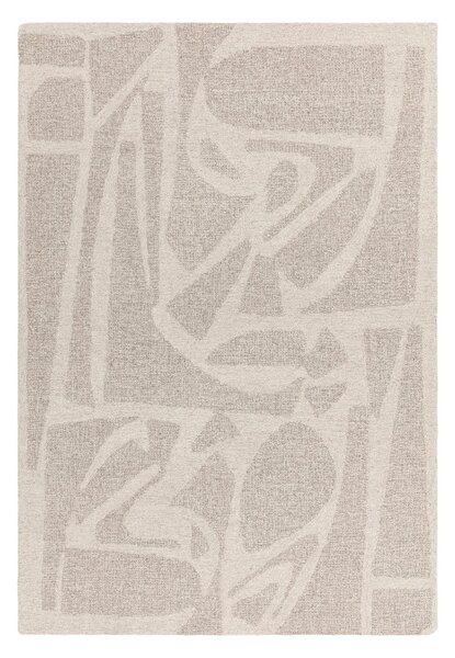 Covor crem handmade din lână 120x170 cm Loxley – Asiatic Carpets