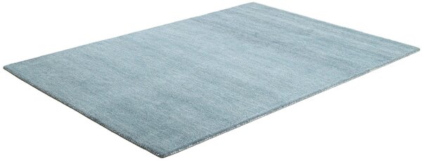 Covor din lână Gabbeh Uni albastru 200/200 cm