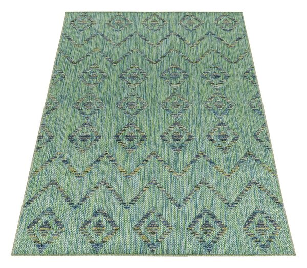 Covor tip traversă de exterior verde 80x250 cm Bahama – Ayyildiz Carpets