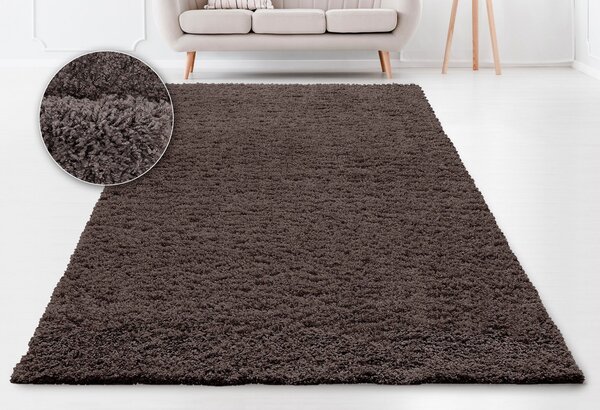 Covor Shaggy Viva gri inchis 280/390 cm