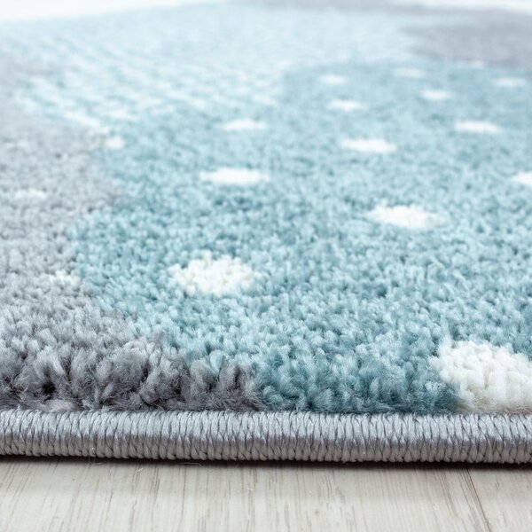 Covor pentru copii albastru/gri 80x150 cm Bambi – Ayyildiz Carpets