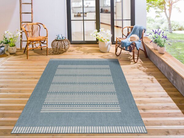 Covor Pico Andas albastru 280/380 cm