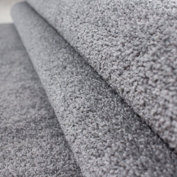 Covor gri rotund ø 120 cm Ata – Ayyildiz Carpets