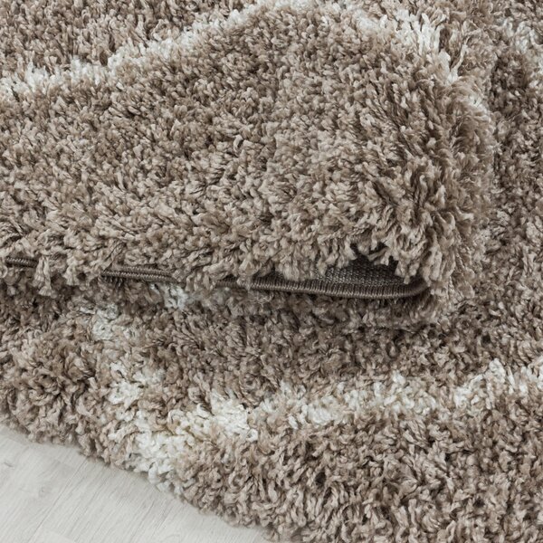 Covor tip traversă maro deschis 80x250 cm Alvor – Ayyildiz Carpets