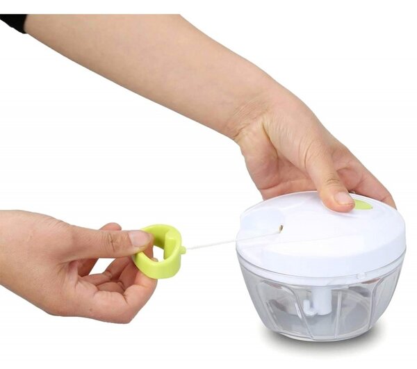 Feliator universal, lama tripla, plastic, 12,5 x 9,5cm, alb/verde